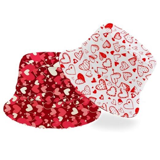 Unisex Packable Bucket Sun Hat for Women Men One Size Perfect for Valentine's Day-image