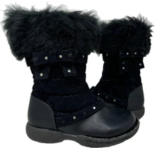 Canyon River Blues Toddler Girl's Fiona Zip Up Fashion Boots Black Size:10 140C