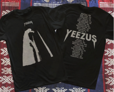 Kanye West Yeezus Tour Official Vintage Merch T-shirt | eBay