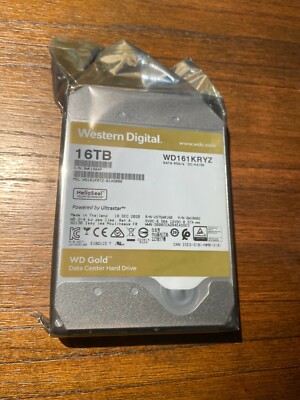 [送料無料] ウエスタンデジタル WD Gold HDD WD161KRYZ 16TB WD Gold Enterprise Class SATA HDD | Western Digital