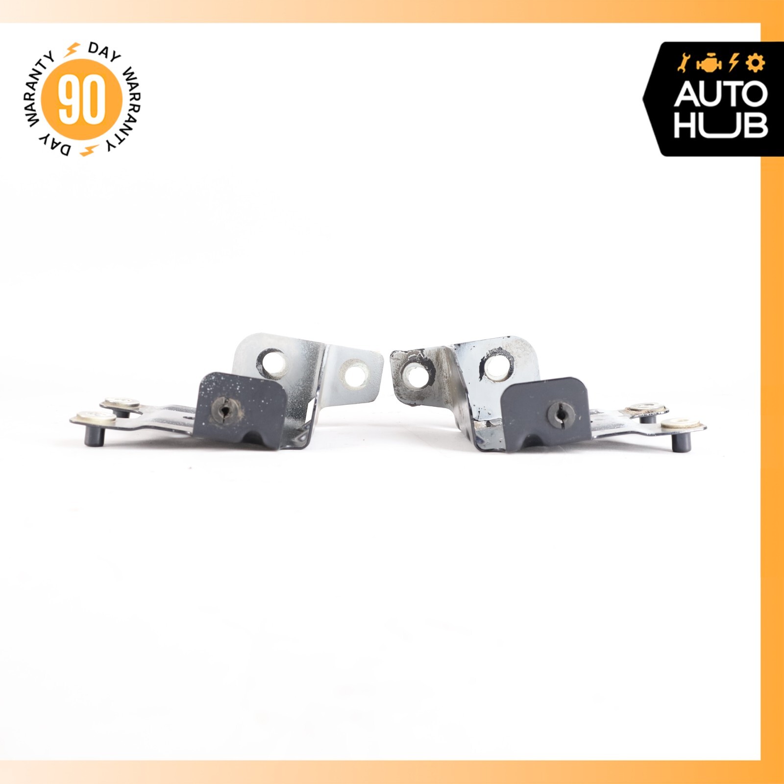 12-18 Bentley Continental GTC Front Left & Right Lower Fender Brackets Set OEM