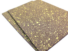 FLY TYING FOAM - MOTTLED YELLOW BROWN - 2mm EVA FOAM - Fly Tying Material - 2pc.