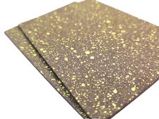 FLY TYING FOAM - MOTTLED YELLOW BROWN - 2mm EVA FOAM - Fly Tying Material - 2pc.