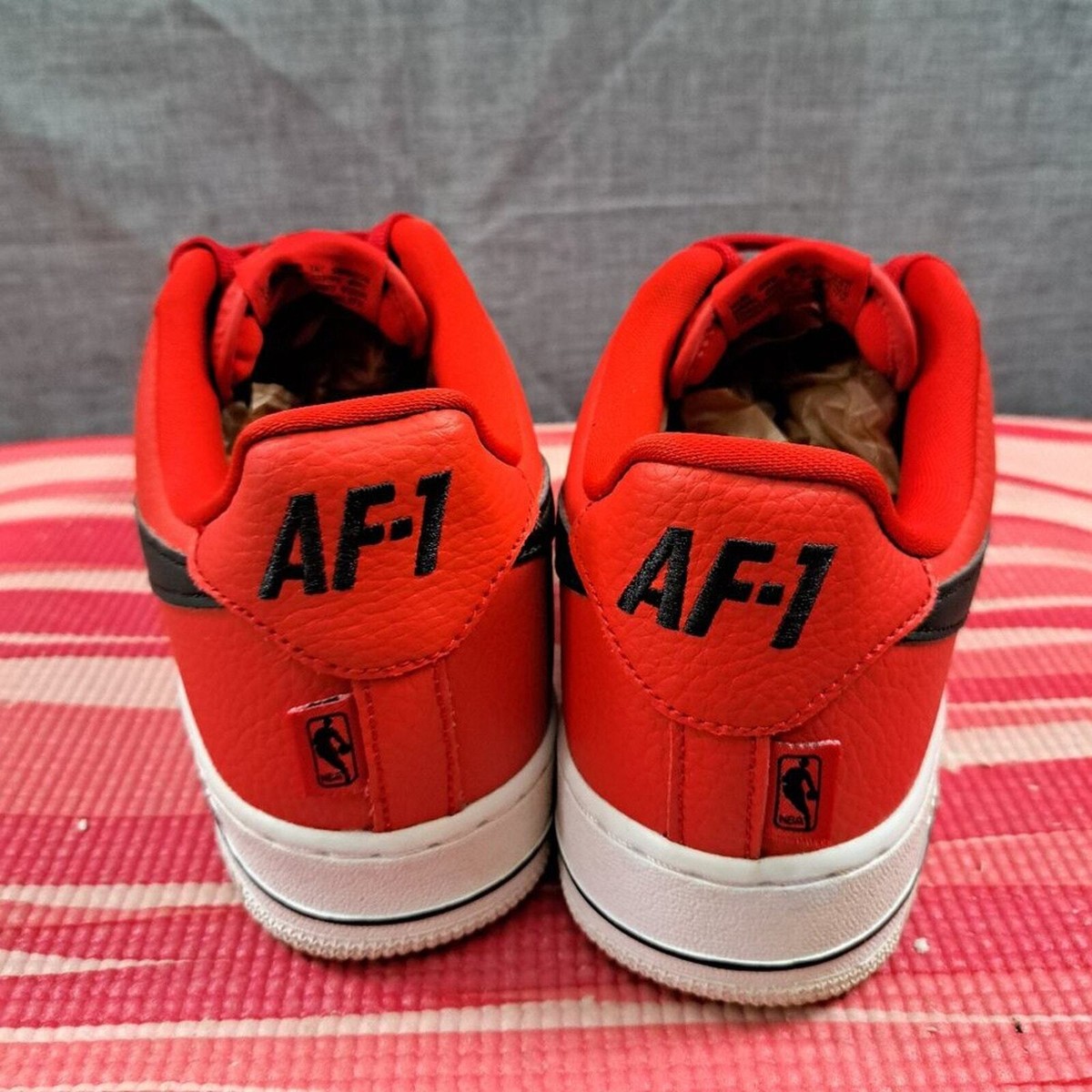 Size Nike Air Force NBA University Red Black Statement Game - Main Image