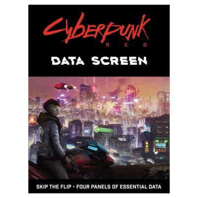Cyberpunk 2020 RED Gamemaster Data Screen by R. Talsorian Games RTGCR3011
