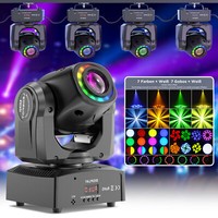 150W Moving Head BüHnenlicht Rgbw Dmx Led Gobo Spotlicht Beam Dj Party Disco Bar