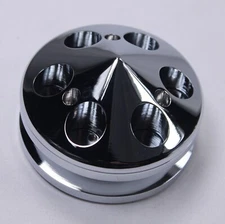 Small Block Chevy Short or Long WP Aluminum 1 Groove Alternator Pulley 283 - 400