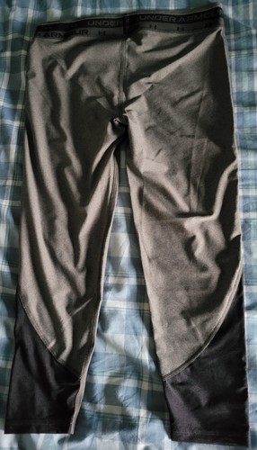 under armour Bicycle Pants, color gray, Boys Size YL (Large) - Picture 3 of 3