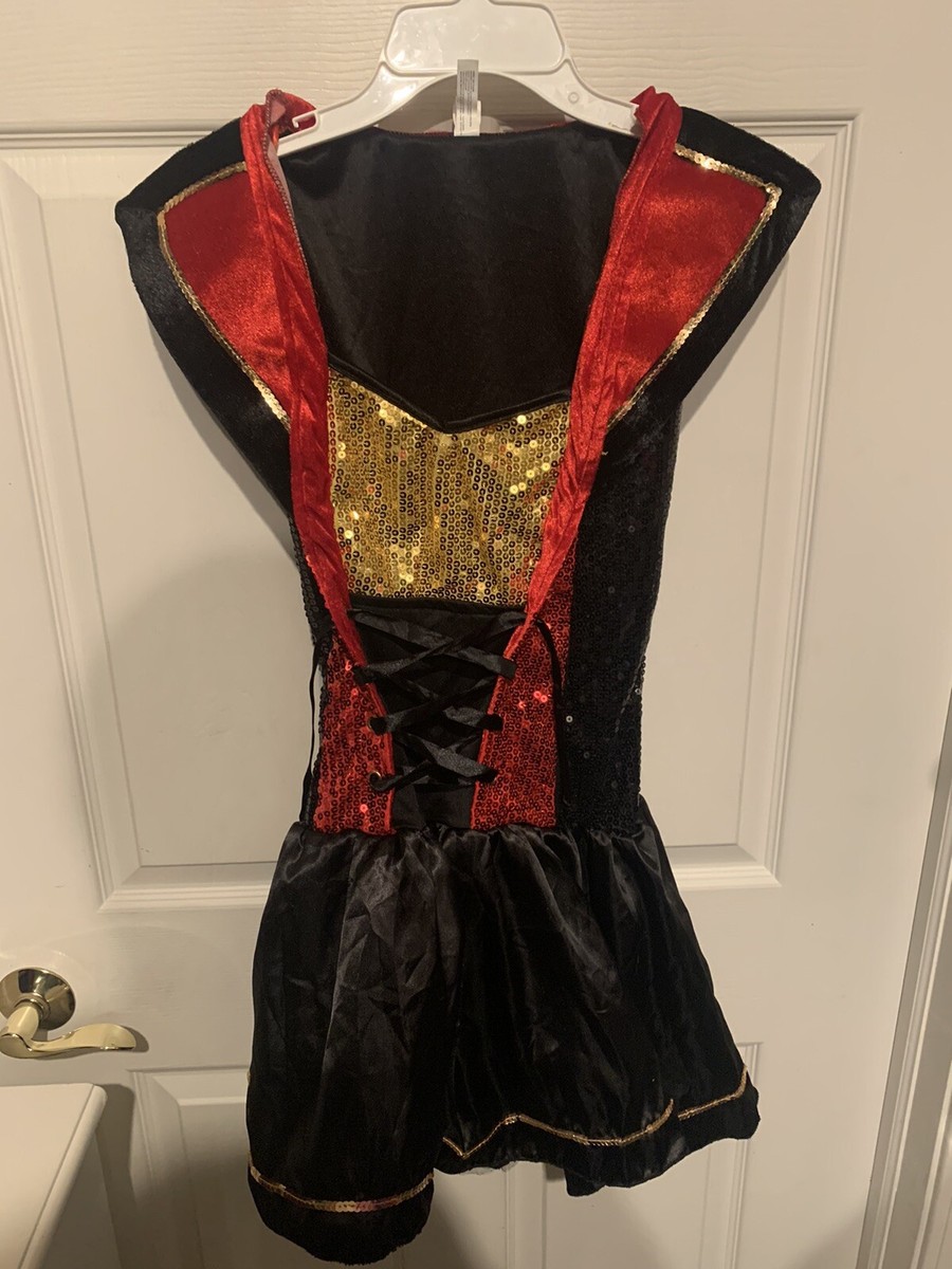 NWOT Dazzling Ringmaster Costume Dress Circus Adult Size Medium Dress Only  | eBay
