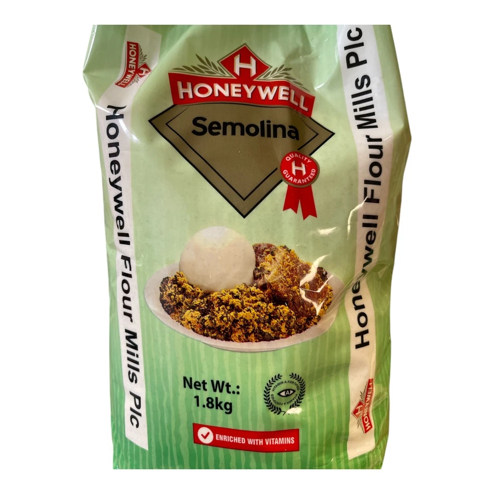 Honeywell Semolina Flour, Vitamin Enriched, 1.8kg (4 lbs) - Image 3 of 3