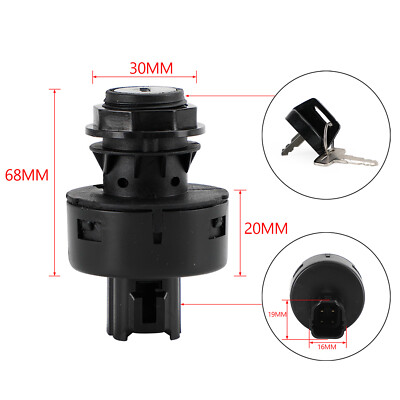IGNITION SWITCH KEY FOR 2016-2021 YAMAHA YXZ1000 YXZ 1000 SS EPS