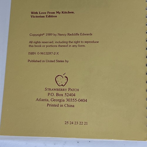 With Love from My Kitchen Nancy R. Edwards 1989 spiralgebunden Rezeptbuch erstellen - Bild 7 von 13