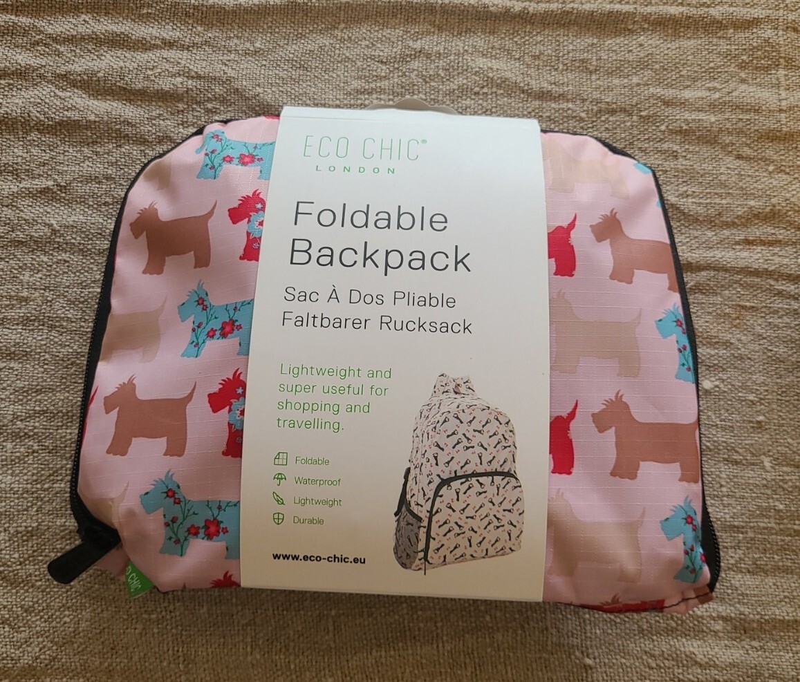 Scottie Dog Pink Backpack