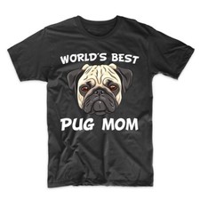 World's Best Pug Mom Dog Owner T-Shirt