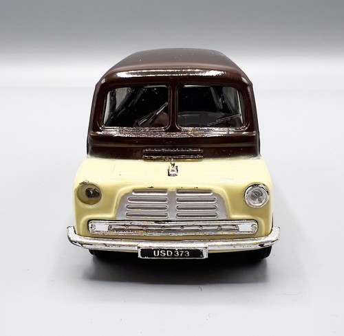 RARE Vintage 1989 Corgi D982/4 Bedford CA Dormobile Crew Bus, Brown & Cream - Picture 3 of 5