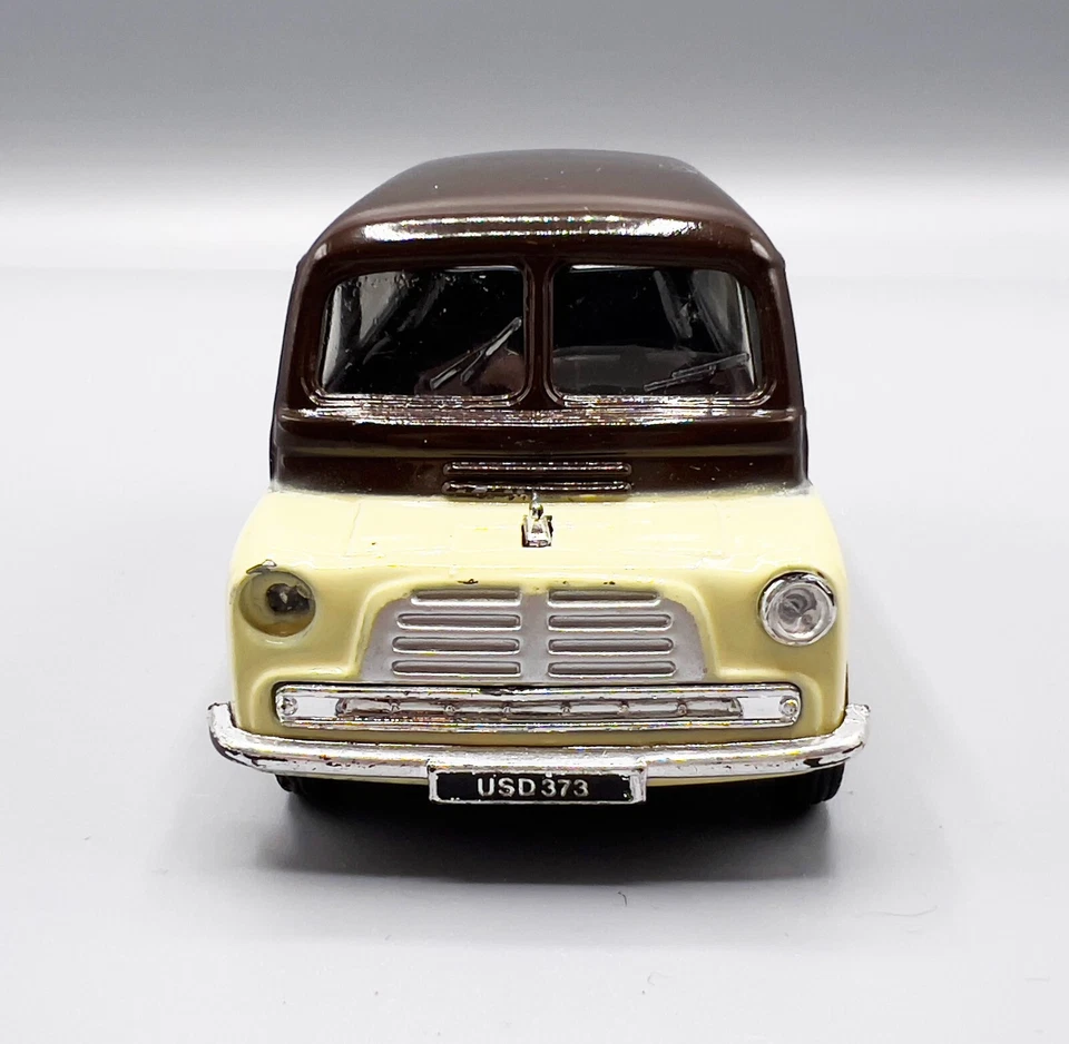 RARE Vintage 1989 Corgi D982/4 Bedford CA Dormobile Crew Bus, Brown & Cream - Image 3 of 4