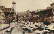 Verona - Piazza delle Erbe - old market place