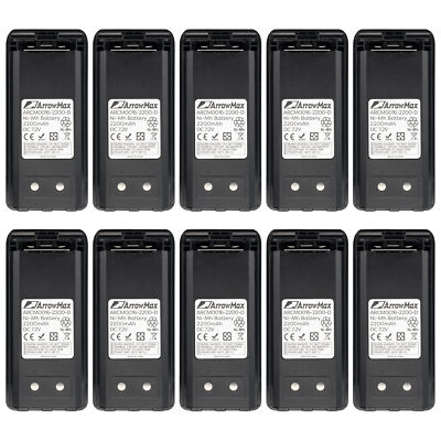 10 Units ArrowMax Ni-MH Replace Battery BP-16L BP-20L for Rexon RL-328CQ RL-505