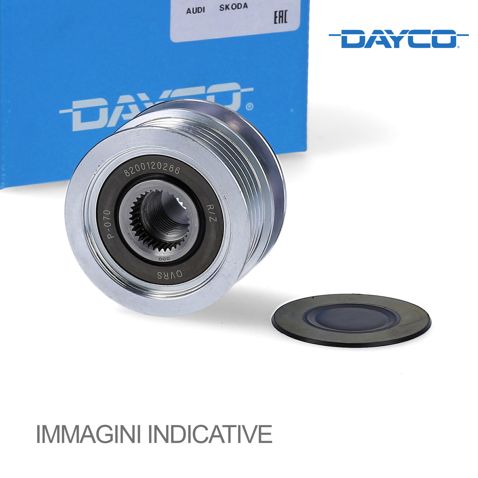 Ruota Libera Alternatore Dayco Ausiliaria per Veicoli Auto/LCV Renault ALP2369