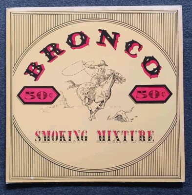 LP Bronco - Smoking Mixture, m-/vg++, Polydor 2383 215, UK 1973, Classic Rock
