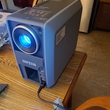 Sharp Vision XG-E650UB LCD Projector w/ Cords, Hard Case