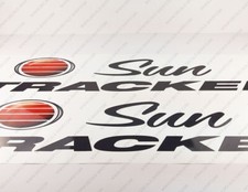 SUN TRACKER BOAT DECALS STICKERS 41 x 7.3 2pc...