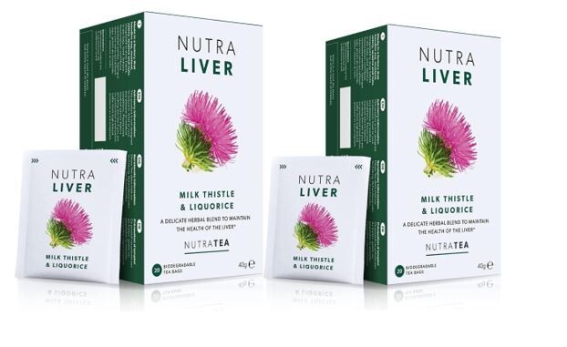 Nutra Tea Nutra Liver Biodegradable Herbal 20 Teabags - Liver Detox & Cleanse - Image 4