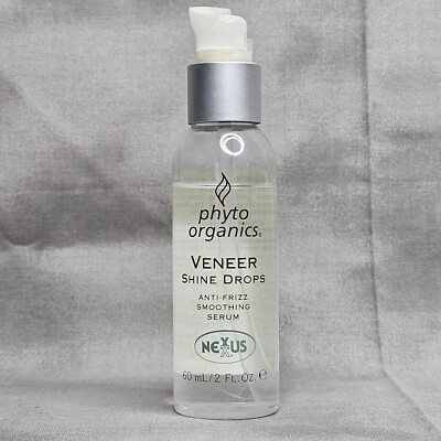 NEXXUS Phyto Organics Veneer Shine Drops Anti-Frizz Smoothing Serum 2oz NEW