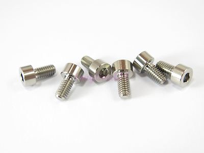 Allen Key Screw GR5-2//6//10pcs M4 x 10mm Titanium Ti Bolt Hex Socket Cap Head
