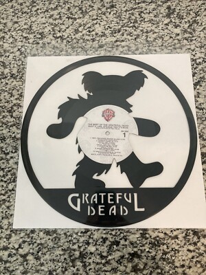 GRATEFUL DEAD VINYL LASER CUT RECORD ART MACHINE CUT ALBUM Bear Greatest Hits