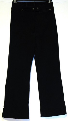 Energi Black Ski/Snow Nylon/Spandex Pants w/Zippered Leg - Size: Ladies - 12 Reg