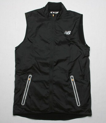 New Balance Performance Merino Hybrid Vest (M) Black MV61210