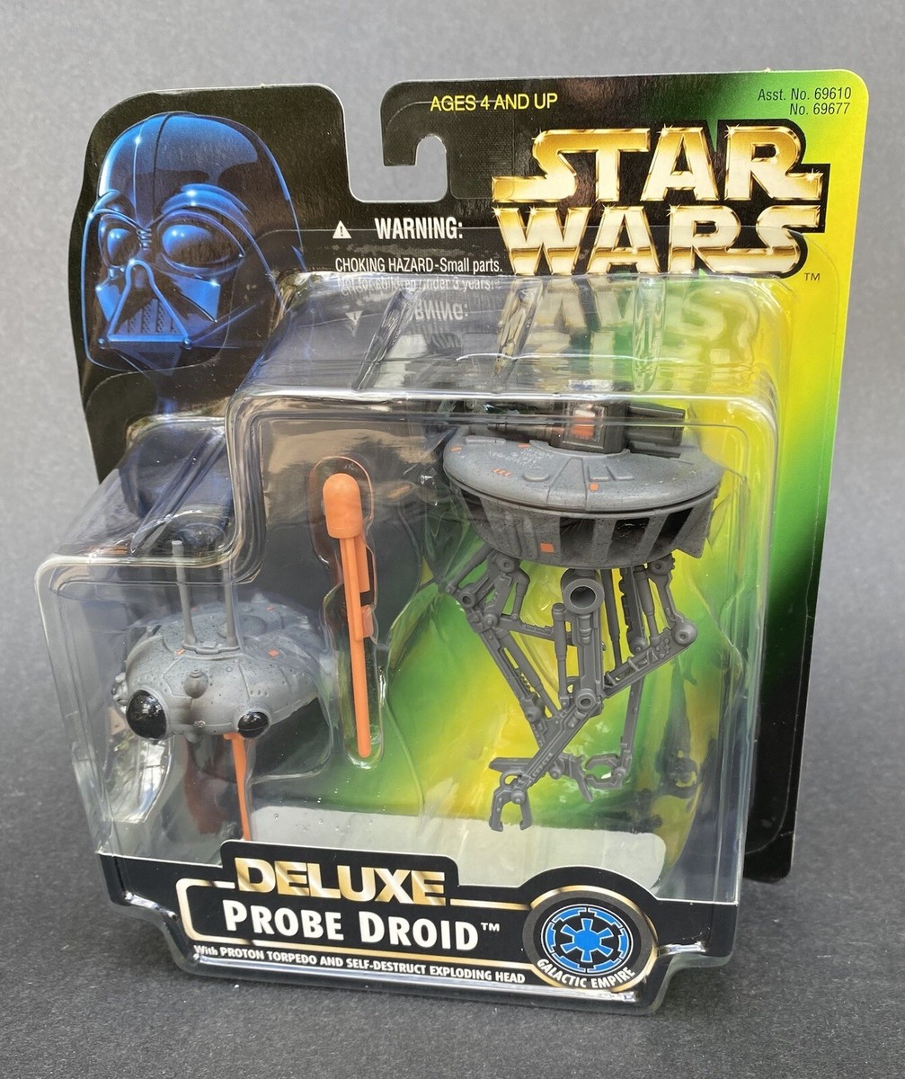 (未使用･未開封品)Star Wars Deluxe Probe Droid / スターウォーズ デラックスフィギュア　プローブ･ドロイド Star Wars 3.75