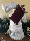 Old World Santa | Topper | 2000s Era | with tote bag and staff | 15.5" — photo 2