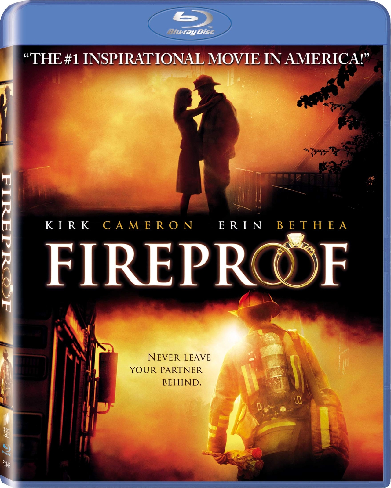 Fireproof (Blu-ray) Kirk Cameron Harris Malcolm Erin Bethea Ken Bevel