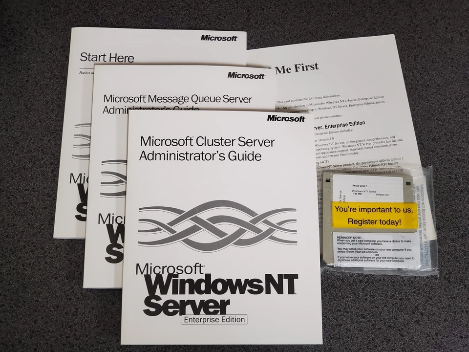 Microsoft Windows NT 4.0 Server Enterprise Edition - Floppies Only NO KEY - Image 4 of 4