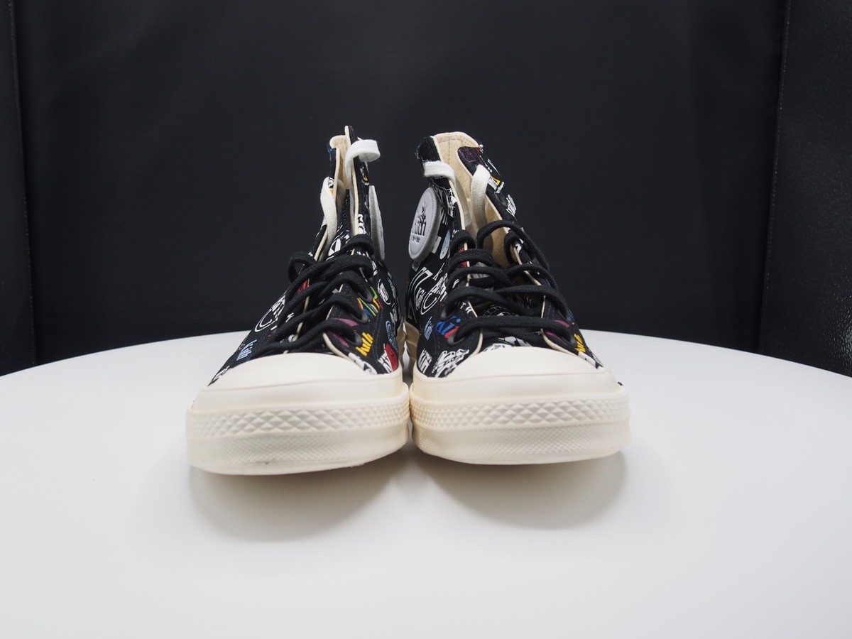 Converse x KITH 10th Anniversary Chuck 70 High Black Men's