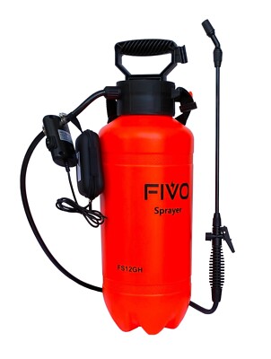 Electric Pump & Manual Dual Function Lawn & Garden Sprayer 2 Gallon/8L New