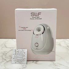 SLF Nano Mist Facial Steamer White - Sealed & 100% Authentic