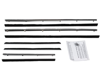 1964-65 Thundbird 2 door Hardtop Repops Window Felt Weatherstrip Kit 4 pcs
