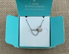 Origami Owl "Better Together" CZ Hearts Necklace 15.5-18.5" NL1017 $34 NEW