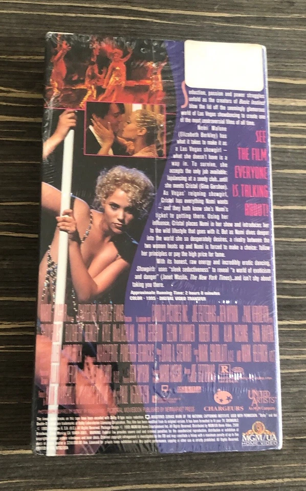 ShowGirls VHS Movie 1996 New Sealed Foto 2 de 4