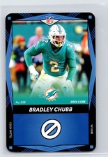 Bradley Chubb 2024 UNO Elite Core Edition - Blue #038 Miami Dolphins