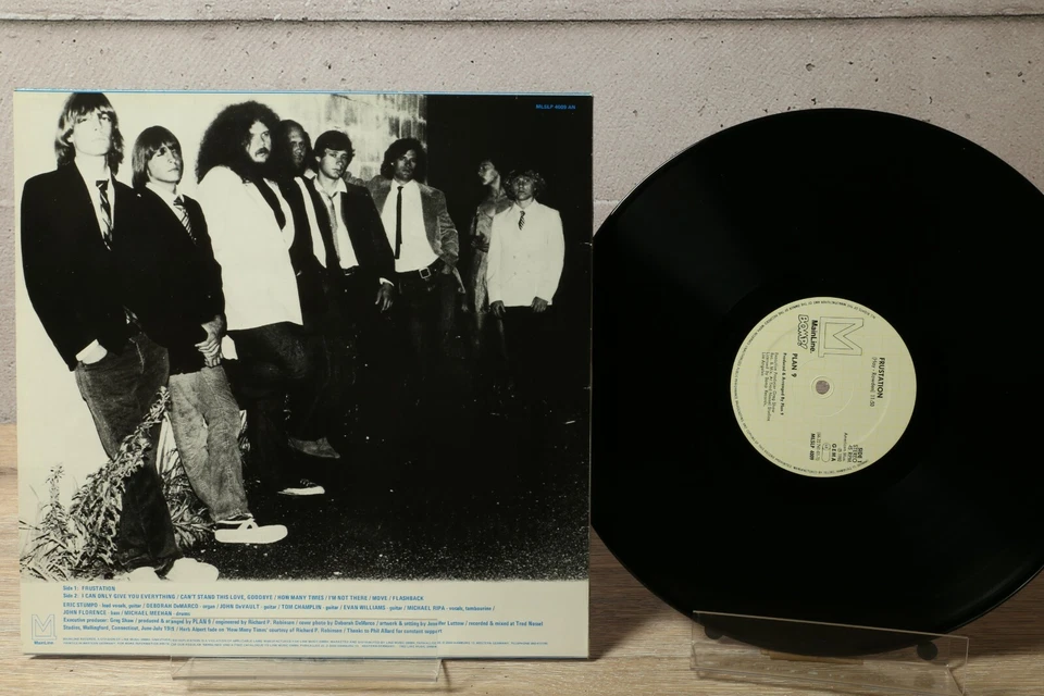Plan 9, FRUSTATION, Vinyl LP Psychedelic Rock 1982, Mainline MLSLP 4009 AN, NM ! - Bild 2 von 4