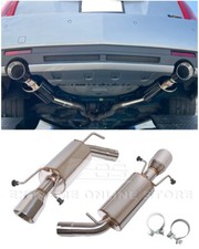 For 09-15 Cadillac Cts-v Sedan Stainless Steel Axle Back 4.25 Dual Tips Exhaust