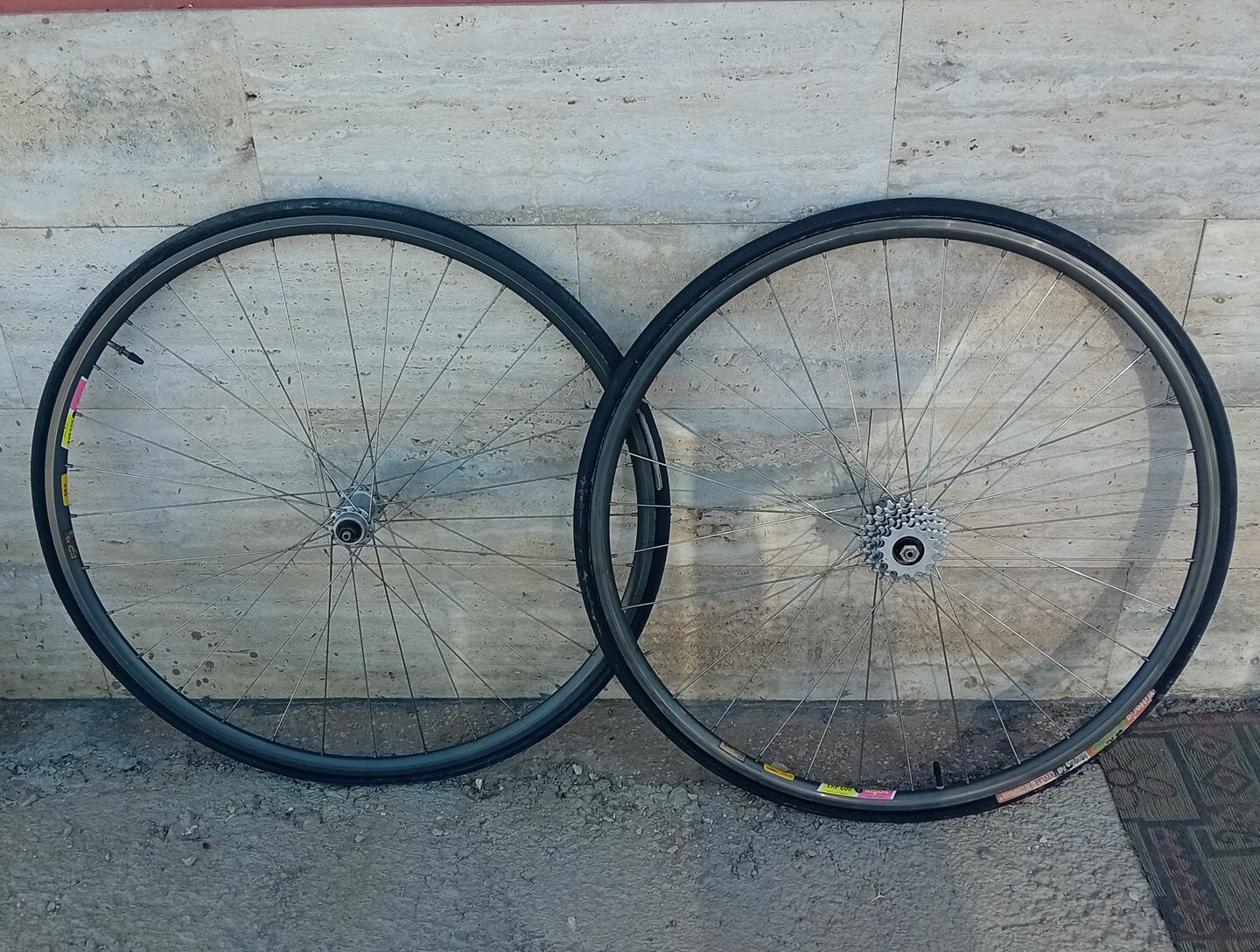 Coppia Ruote Per Copertoncino 700c L'Eroica Sachs Rigida Colnago Bianchi Cinelli