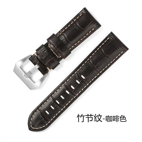 Watch Band 20mm 22mm 24mm 26mm Watch Strap Matte Glossy Oil Wax Genuine Leather - Picture 40 of 75