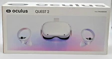 Meta Oculus Quest 2 128GB VR Headset - White Tested and Works