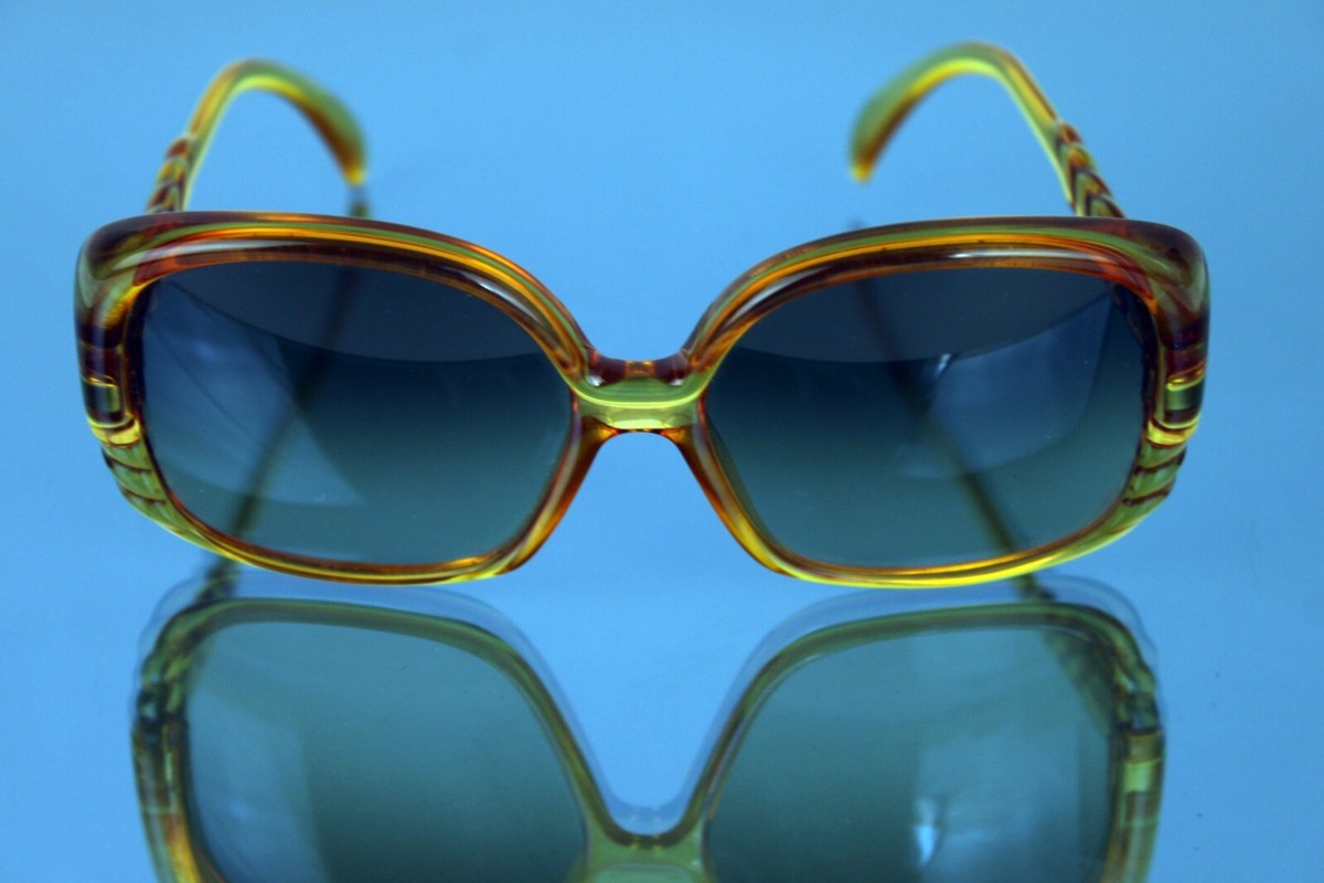 CHRISTIAN DIOR 206430 Brown Sunglasses Vintage 80's Stylish
