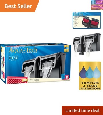 Power Aquarium Filter, 30 to 60-Gallon Aquariums,